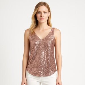 ‎LOFT Sequin Shell, NWT